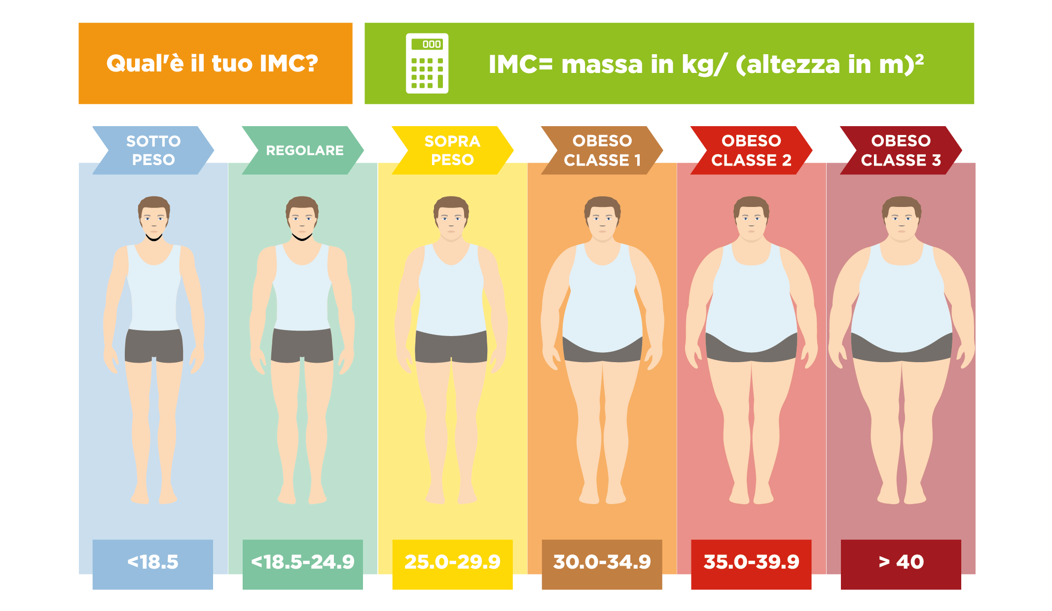 misura indice massa corporea
